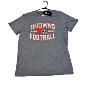 NWT Fanatics NFL Team Apparel Men’s Cleveland Browns Short Sleeve T-Shirt Size L